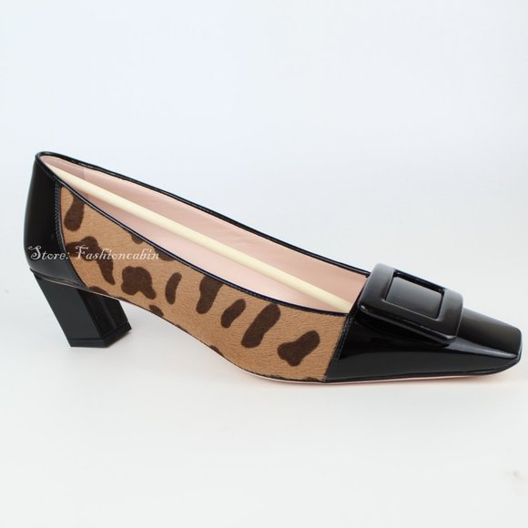 NEW Roger Vivier Belle Vivier Buckle Pumps - Picture 4 of 11